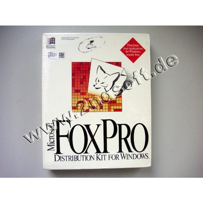 Foxpro 2.5 Distribution Kit Vollversion, deutsch Foxpro 2.5 Distribution Kit Vollversion, deutsch
