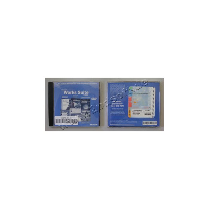 Works Suite 2004 OEM Vollversion, française (französisch) - neu