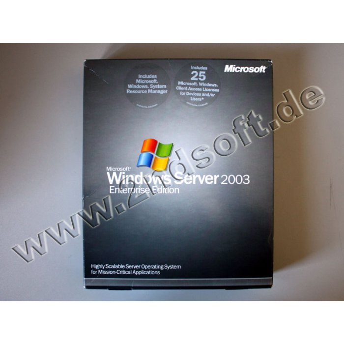 Windows 2003 Enterprise Server Edition Windows 2003 Enterprise Server Edition
