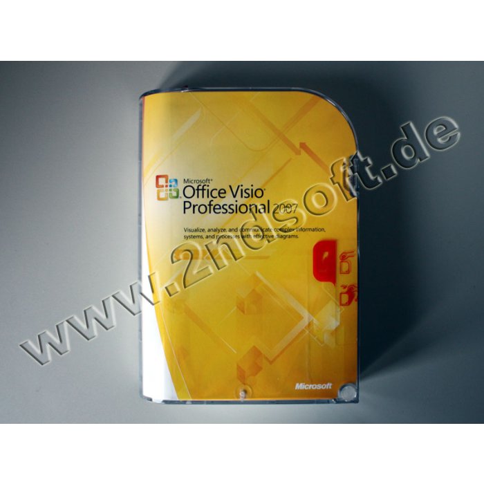 Visio 2007 Professional Vollversion, englisch - neu Visio 2007 Professional Vollversion, englisch - neu
