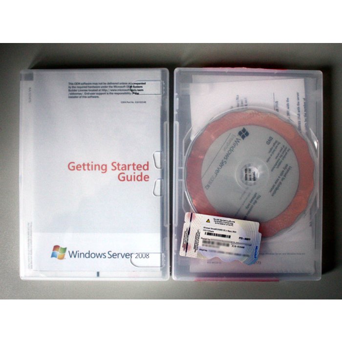 Windows 2008 Enterprise Server R2/x64, SB-Vollversion mit 10 CALs (1-8 CPU), SP1, englisch