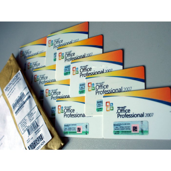 10 x Office 2007 Professional MLK (Lizenz) mit deutschem OPK 10 x Office 2007 Professional MLK (Lizenz) mit deutschem OPK