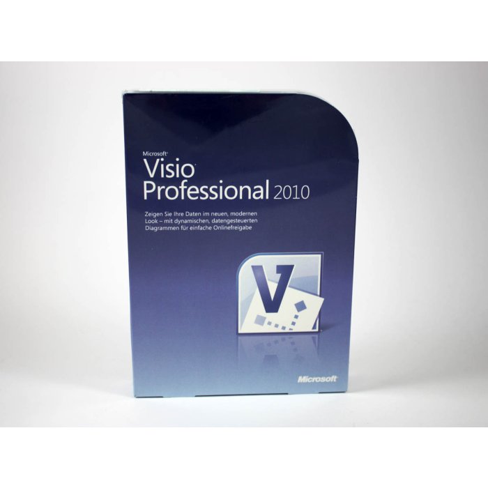 Visio 2010 Professional Vollversion, deutsch - neu