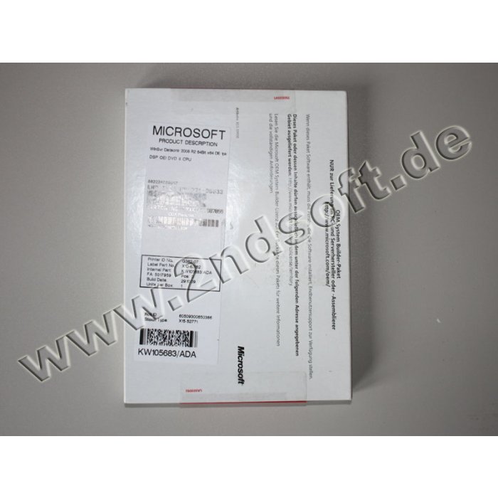 Windows 2008 Datacenter Server R2