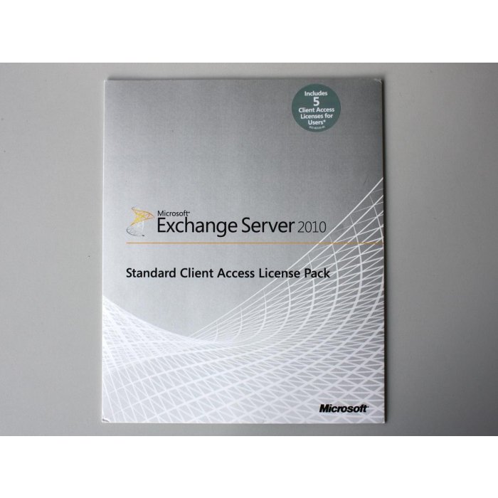 5 Zugriffslizenzen (Benutzer) für Exchange Server 2010, französisch - neu