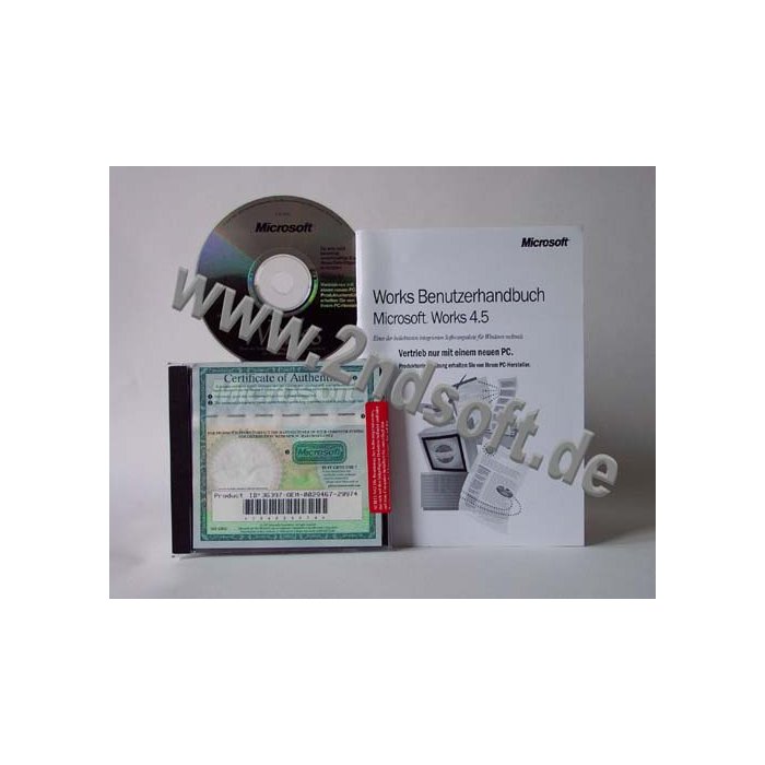 Works 4.5 SB Vollversion, deutsch