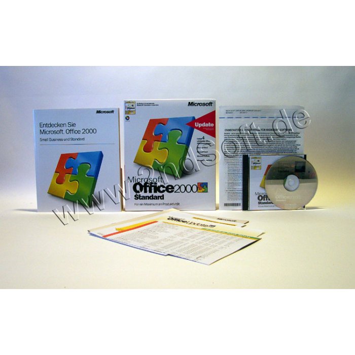 Office 2000 Standard Update, deutsch - neu