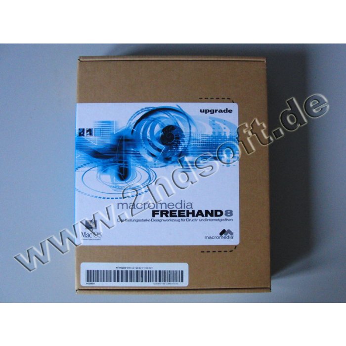 Freehand 8 Vollversionsbundle, deutsch, für Macintosh Freehand 8 Vollversionsbundle, deutsch, für Macintosh