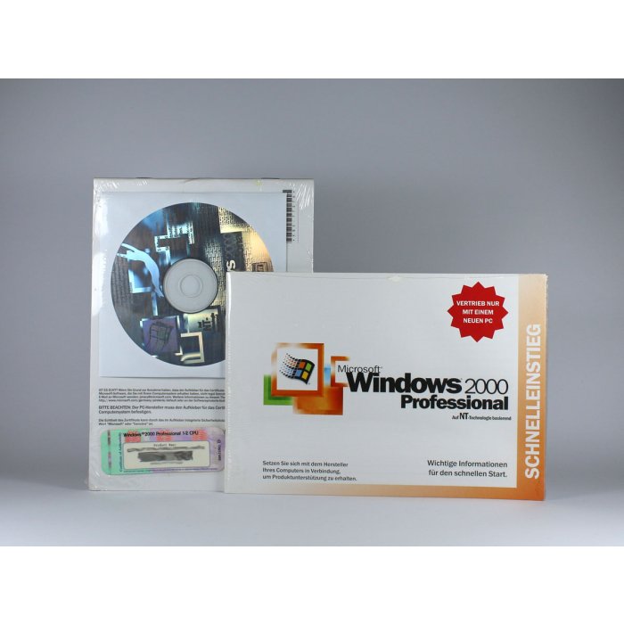 Windows 2000 Professional SB Vollversion, deutsch
