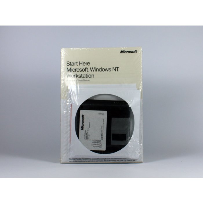 Windows NT 4 Workstation Systembuilder, englisch (letzte Version - mit COA-Sticker) - neu
