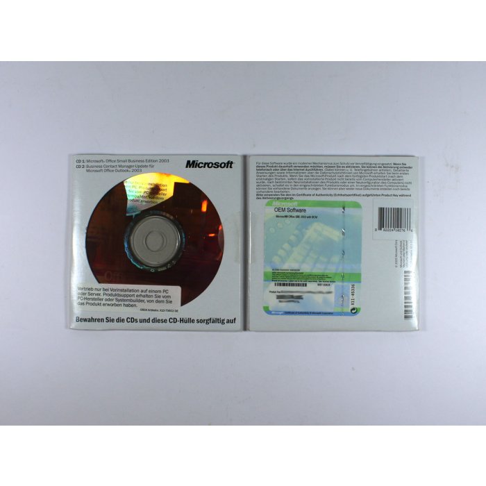 Office 2003 SBE OEM-Vollversion, deutsch