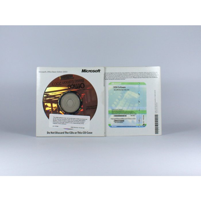 Office 2003 Basic Edition OEM-Vollversion, englisch - neu