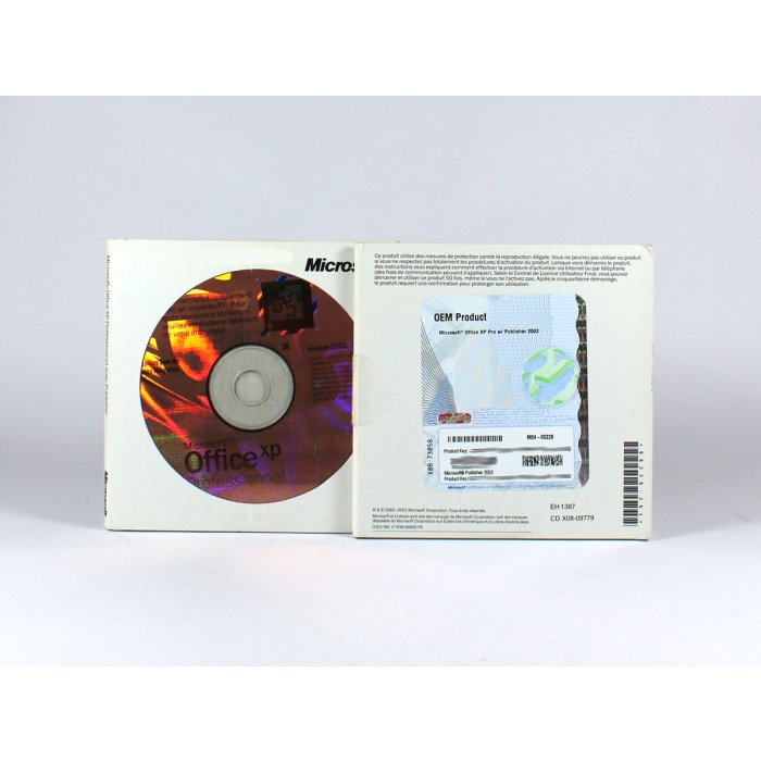 Office XP Professional Vollversion incl. Publisher SB, französisch - neu