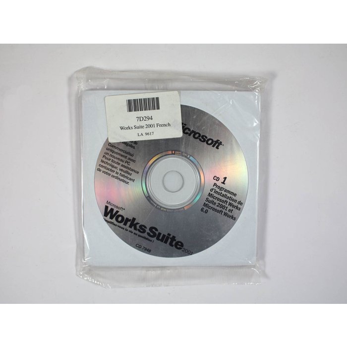 Works Suite 2002 SB Vollversion, française (französisch)