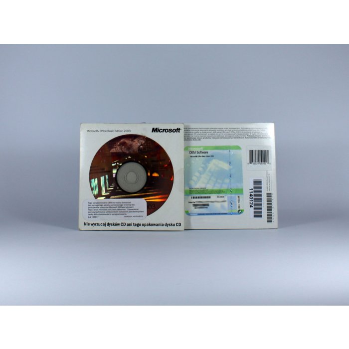 Office 2003 Basic Edition OEM-Vollversion, polnisch