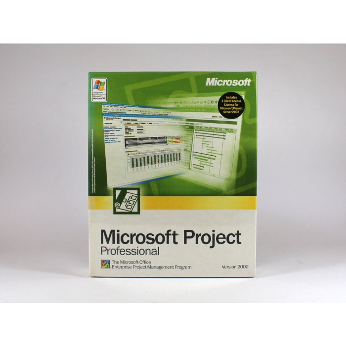 Project 2002 Professional Vollversion, englisch - neu