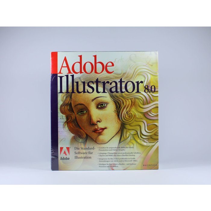 Illustrator 8 Vollversion, deutsch für Macintosh Illustrator 8 Vollversion, deutsch für Macintosh