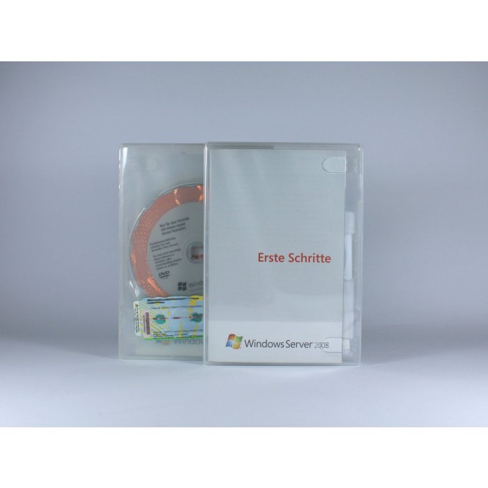 Windows 2008 Server Standard mit 5 CALs SB Vollversion, deutsch - neu