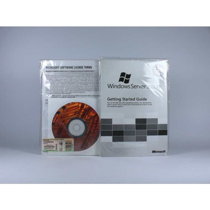 Windows 2003 Server Standard Edition R2 mit 5 Clients OEM-refurbished Vollversion, englisch - neu