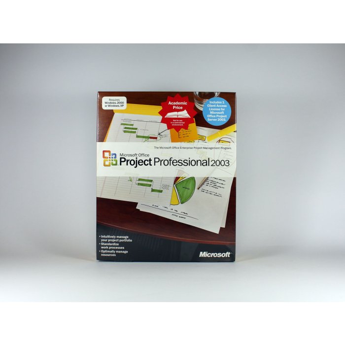 Project 2003 Professional (AE) mit 1 CAL Vollversion, englisch - neu