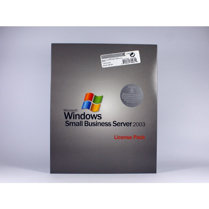 Windows Small Business Server 2003 Client Access User Transition Pak für 5 Clients - neu