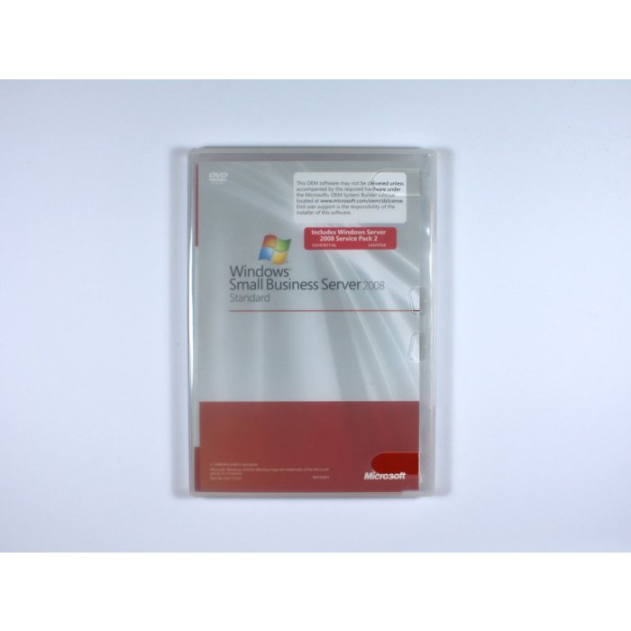 Windows Small Business Server 2008 Standard mit 5 CALs SB-Vollversion, englisch - neu Windows Small Business Server 2008 Standard mit 5 CALs SB-Vollversion, englisch - neu