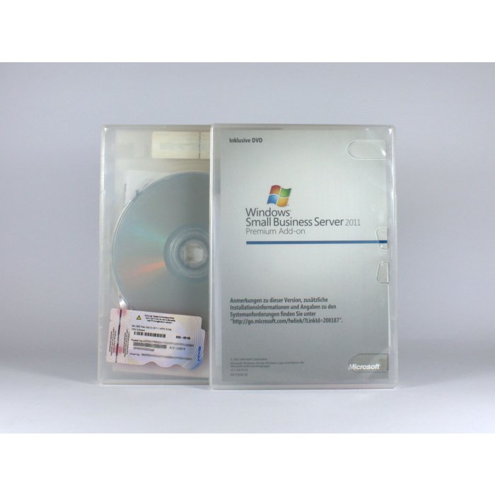 Windows Small Business Server 2011 Premium Add-on SB, deutsch Windows Small Business Server 2011 Premium Add-on SB, deutsch