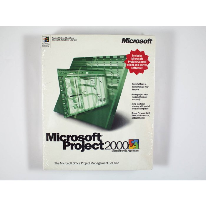 Project 2000 Vollversion, englisch - neu Project 2000 Vollversion, englisch - neu