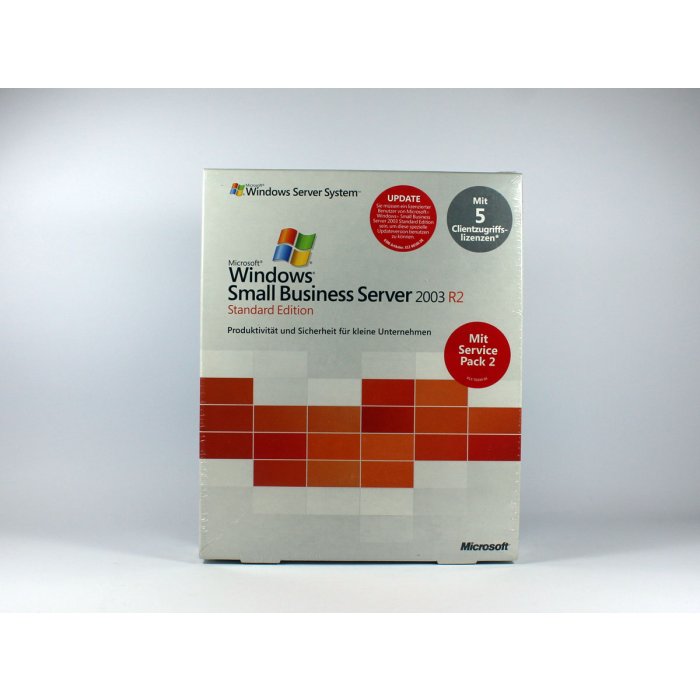 Windows Small Business Server 2003 Standard R2 Update (von R1), deutsch Windows Small Business Server 2003 Standard R2 Update (von R1), deutsch