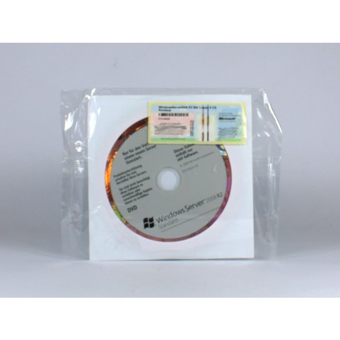 Windows 2008 Server Standard R2/x64 mit 5 CALs Rombus-OEM-Vollversion, deutsch