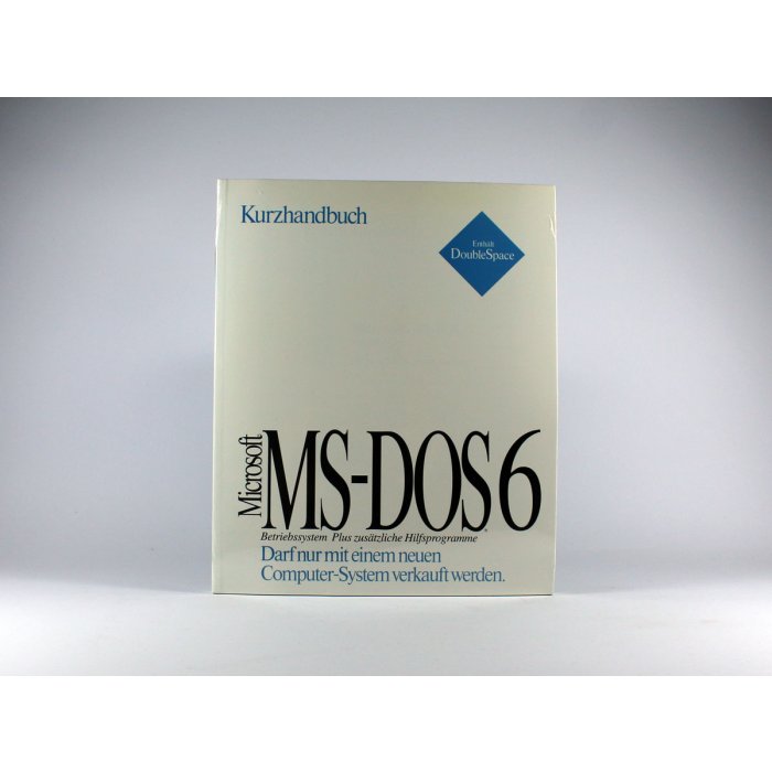 DOS 6 Vollversion, deutsch