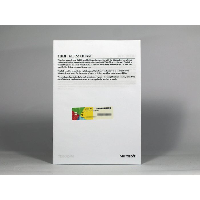 5 Zugriffslizenzen (Benutzer) für Windows 2016 Server, OEM (HP) - neu 5 Zugriffslizenzen (Benutzer) für Windows 2016 Server, OEM (HP) - neu
