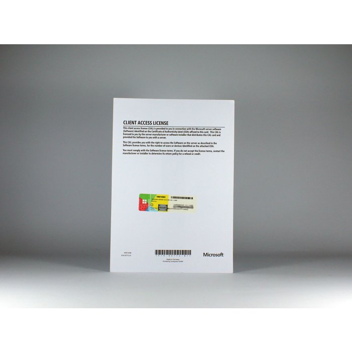 1 RDS-Zugriffslizenz (Benutzer) für Windows 2016, Fujitsu-OEM - neu