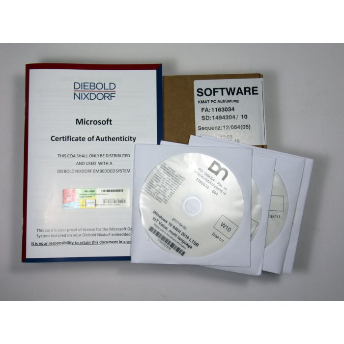 Windows 10 IoT Enterprise LTSB 2016 Value - neu Windows 10 IoT Enterprise LTSB 2016 Value - neu
