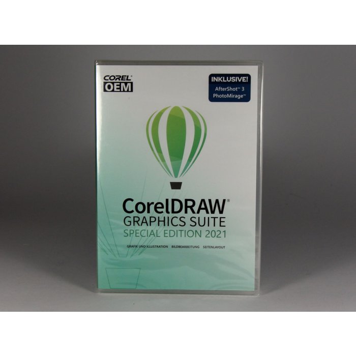 Corel Draw Graphics Suite 2021 Special Edition, deutsch - neu Corel Draw Graphics Suite 2021 Special Edition, deutsch - neu