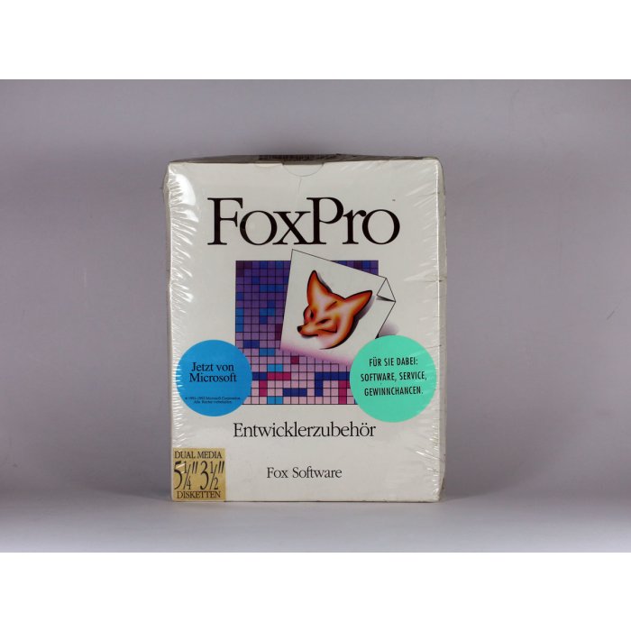 Foxpro 2 Entwicklerzubehör Vollversion, deutsch - neu Foxpro 2 Entwicklerzubehör Vollversion, deutsch - neu