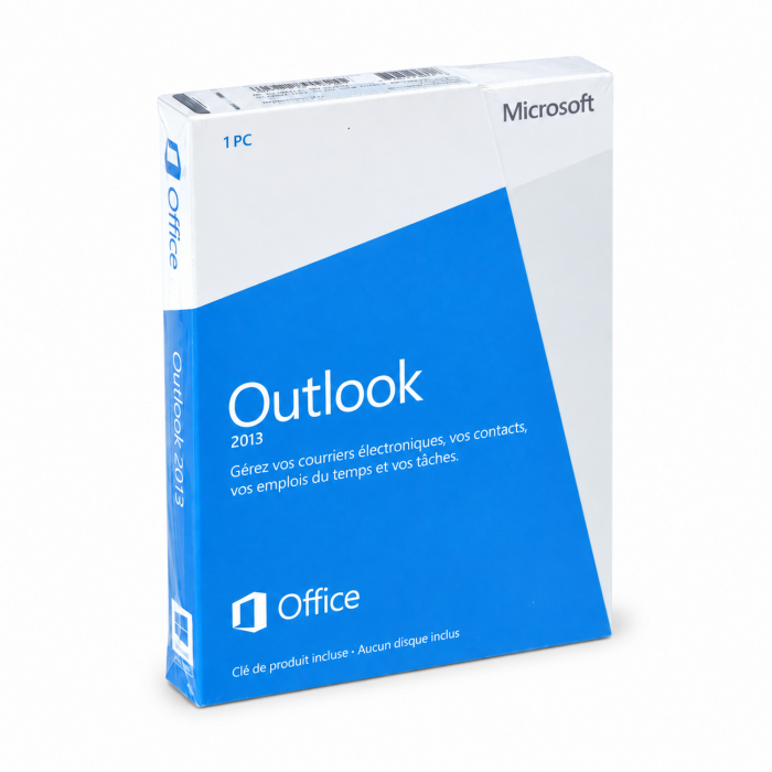 Outlook 2013 Vollversion, französisch (+deutsch) - neu, Vorderseite (543-05751) Outlook 2013 Vollversion, französisch (+deutsch) - neu, Vorderseite (543-05751)