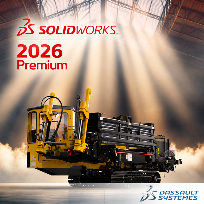 SolidWorks 2026 Premium - Einzelplatzlizenz (inkl. Wartung bis 12/25) SolidWorks 2026 Premium - Einzelplatzlizenz (inkl. Wartung bis 12/25)