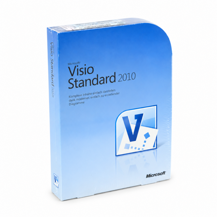 Visio 2010 Standard Vollversion, deutsch - neu, Vorderseite (D86-04143) Visio 2010 Standard Vollversion, deutsch - neu, Vorderseite (D86-04143)