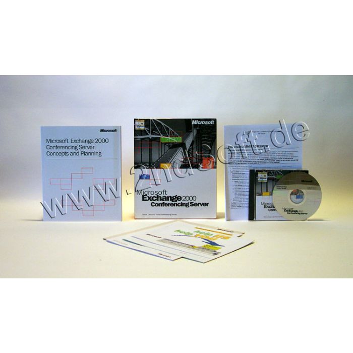 Exchange Server 2000 Conferencing Server Vollversion, englisch für Windows 2000 Server - neu Exchange Server 2000 Conferencing Server Vollversion, englisch für Windows 2000 Server - neu