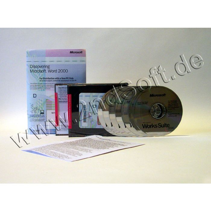 Works Suite 2001 SB Vollversion, englisch Works Suite 2001 SB Vollversion, englisch
