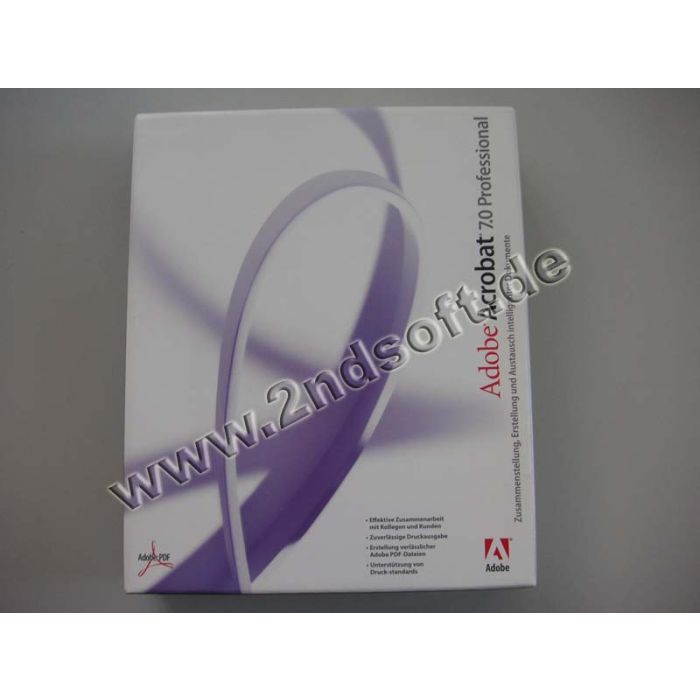 Acrobat 7 Professional Update (von Pro), deutsch für Windows Acrobat 7 Professional Update (von Pro), deutsch für Windows