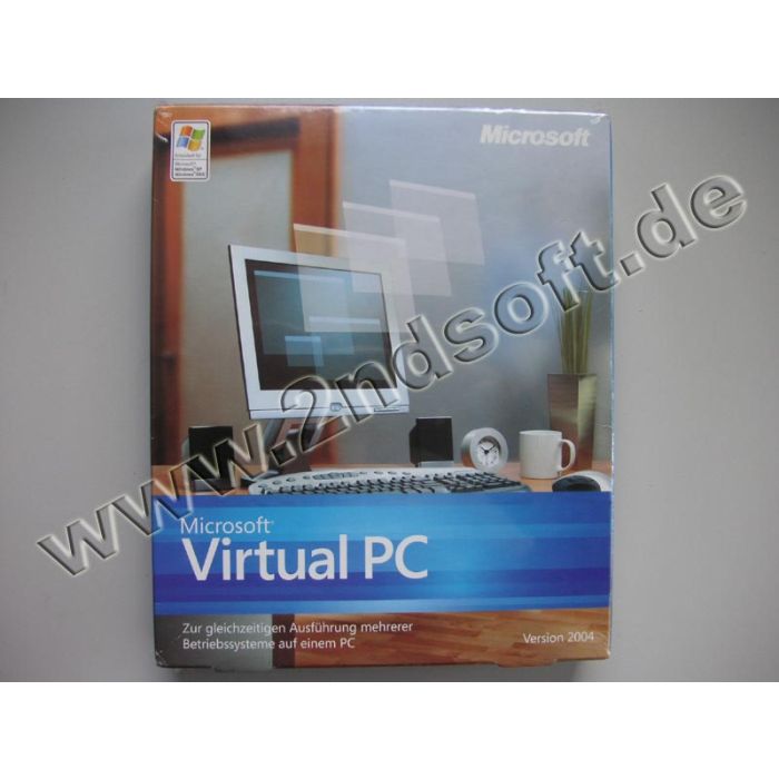 Virtual PC 2004 Vollversion, englisch für Windows 2000/XP - neu Virtual PC 2004 Vollversion, englisch für Windows 2000/XP - neu