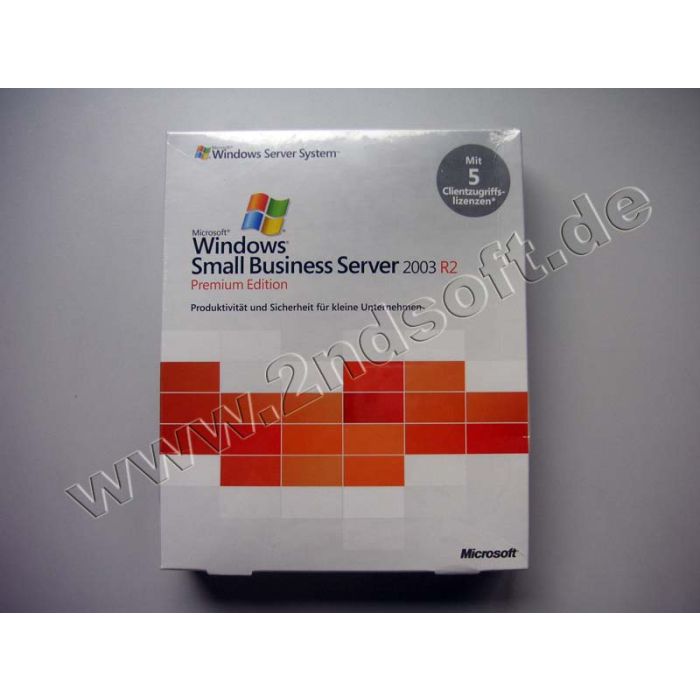 Windows Small Business Server 2003 Premium R2 Windows Small Business Server 2003 Premium R2