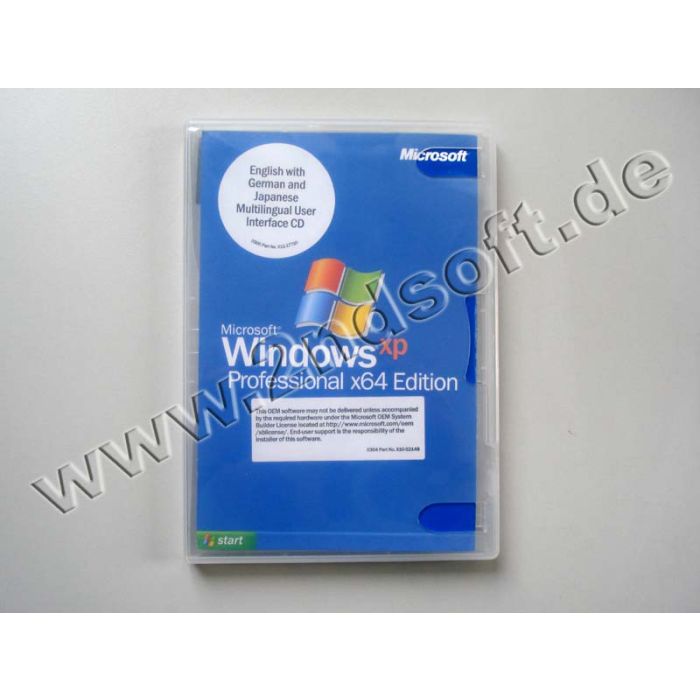 Windows XP Professional x64