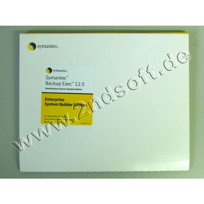 Backup Exec 12.5 Backup Exec 12.5