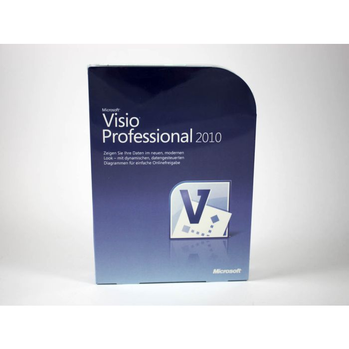 Visio 2010 Professional Vollversion, deutsch - neu Visio 2010 Professional Vollversion, deutsch - neu
