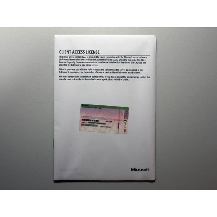 Zugriffslizenzen (Geräte) für Windows 2012 Server R1 / R2