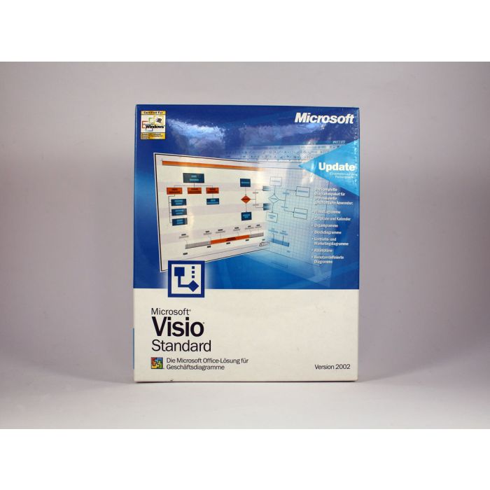 Visio 2002 Standard Update, deutsch - neu