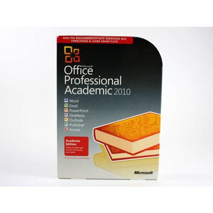 Office 2010 Professional Vollversion Academic, deutsch Office 2010 Professional Vollversion Academic, deutsch
